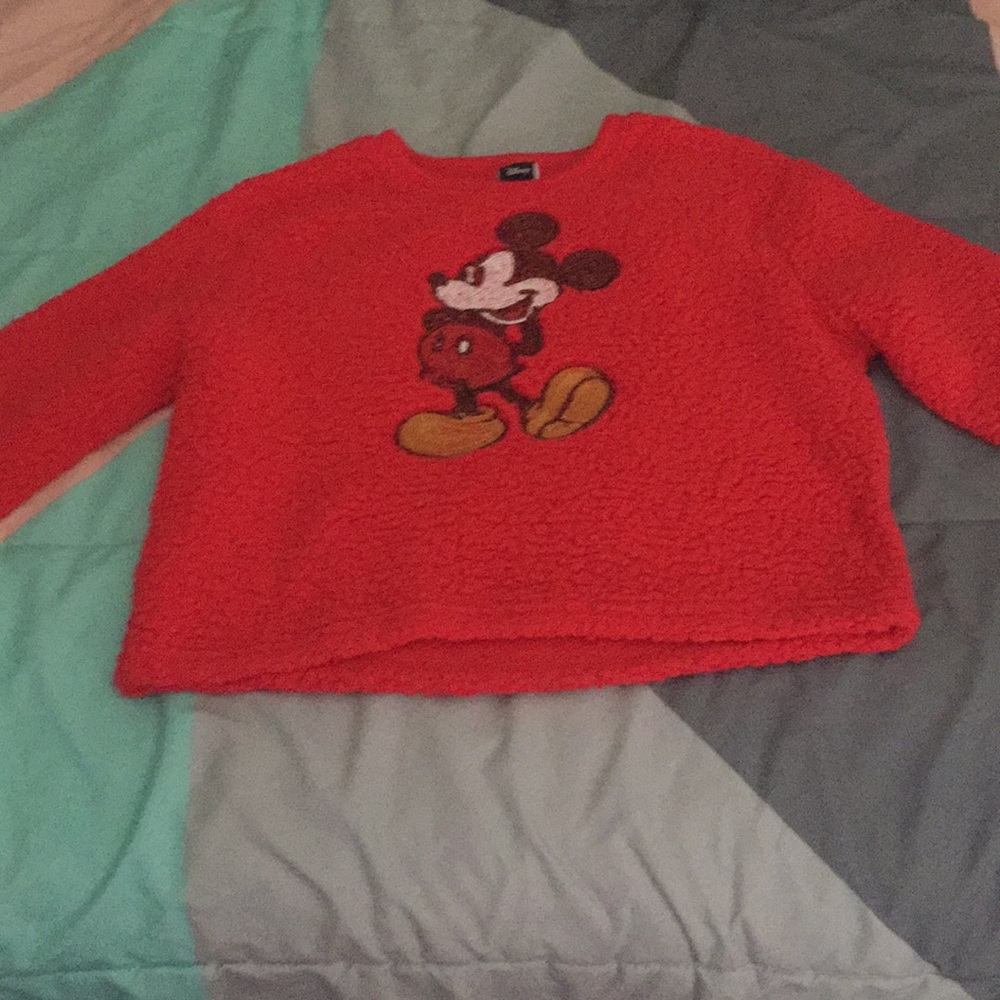 Mickey Mouse Crop Sweater